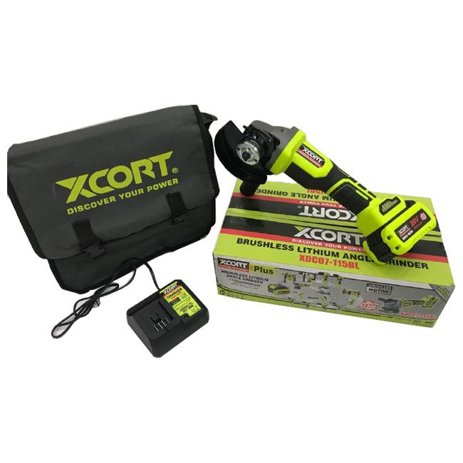 سنگ فرز شارژی اکسکورت 20 ولت XDC07-115BL براشلس