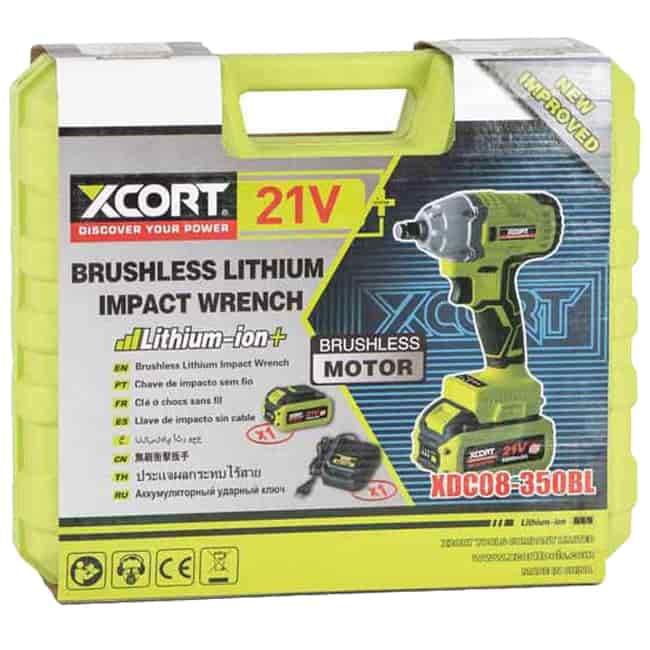 بکس شارژی 21 ولت ایکس کورت موتور براشلس XDC08-350BL