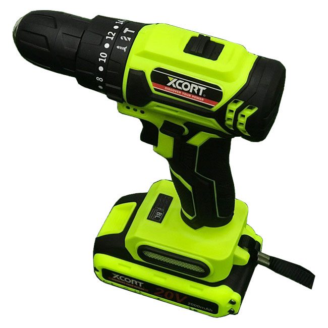 دریل چکشی شارژی اکسکورت 20 ولت XDC0821-BL براشلس