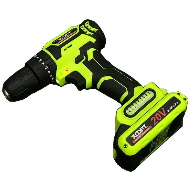 دریل چکشی شارژی اکسکورت 20 ولت XDC0821-BL براشلس