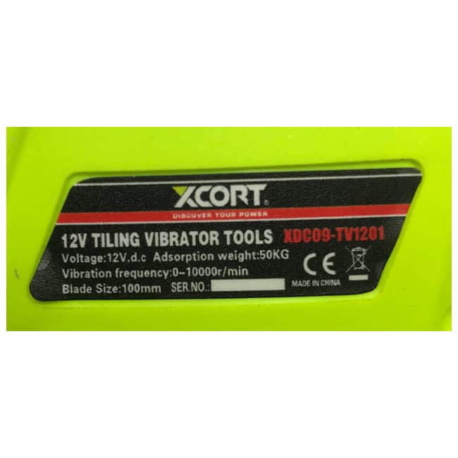 چکش ویبره کاشی ایکسکورت 12 ولت XDC09-TV1201 Xcort