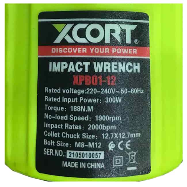 بکس برقی 300 وات 2000 دور ایکس کورت XPB01-12