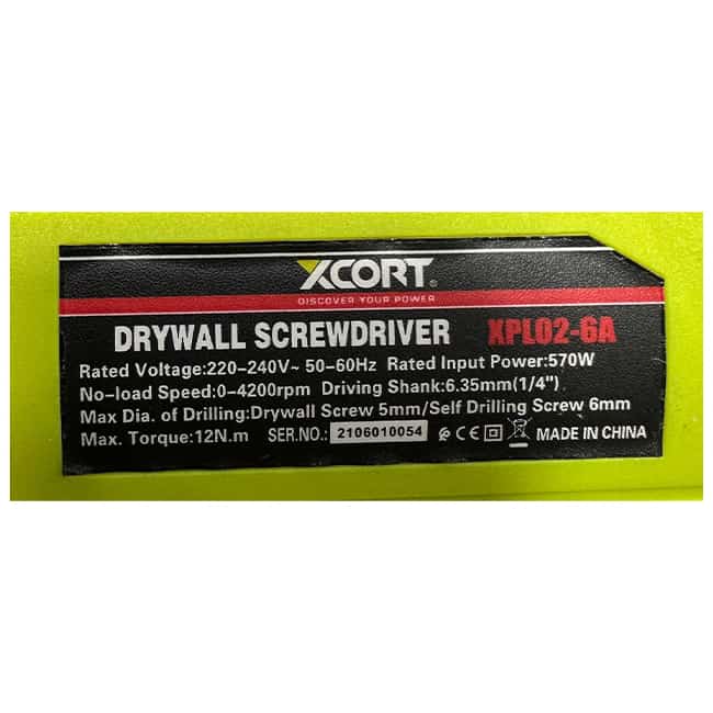 دریل اسکروگان ایکسکورت 570 وات سه نظام مدل XPL02-6A