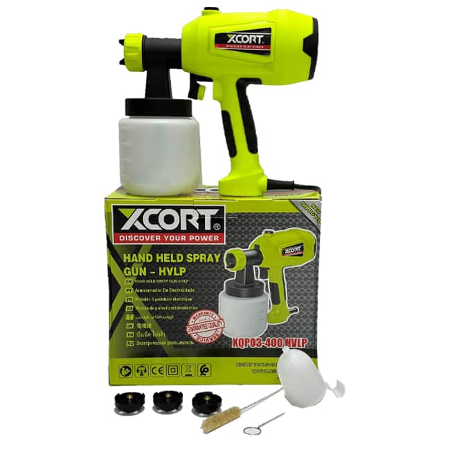 پیستوله رنگ پاش 550 وات ایکسکورت XQP03-400 HVLP
