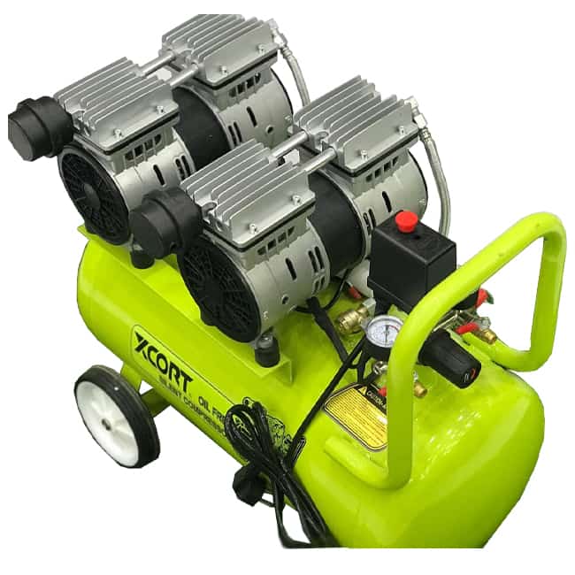 پمپ باد 50 لیتری ایکس کورت سایلنت دو موتوره XSC50L