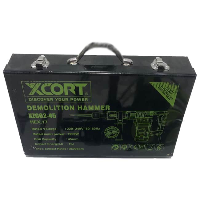 دریل چکش تخریب ایکس کورت 1900 وات XZG02-45 XCORT