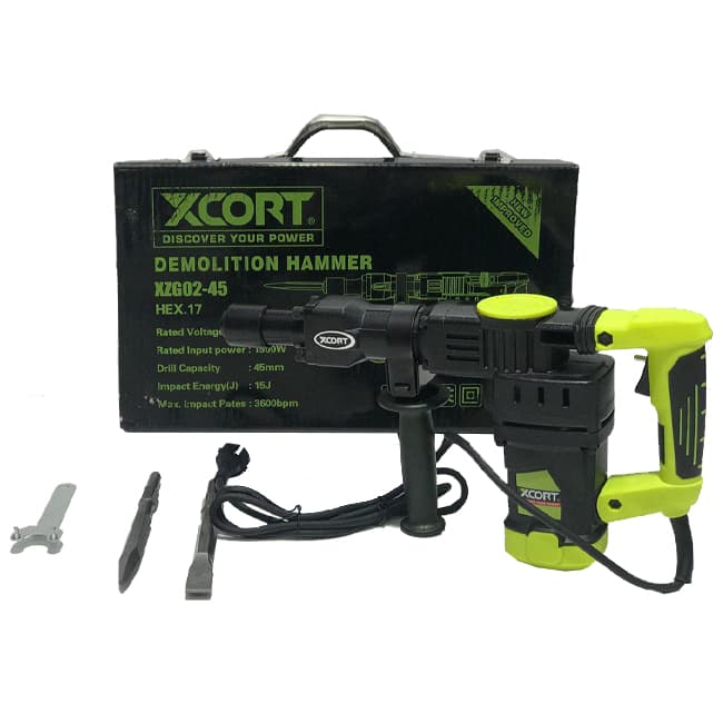 دریل چکش تخریب ایکس کورت 1900 وات XZG02-45 XCORT