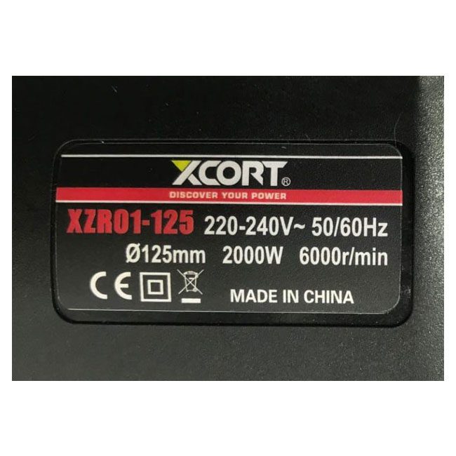 اره شیار زن 2000 وات ایکس کورت 6000 دور Xcort saw Xzr01-125