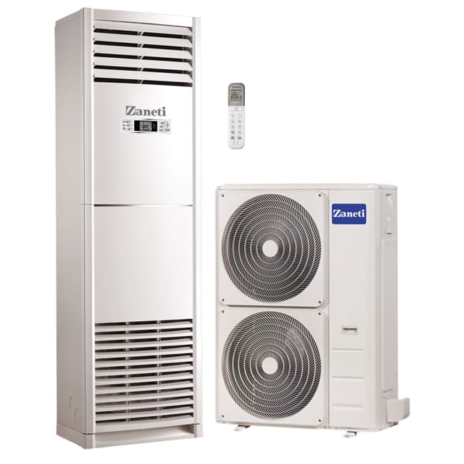 کولر گازی زانتی ایستاده 36000 گاز ZMFA-36HO3RANA Zaneti T3 R410