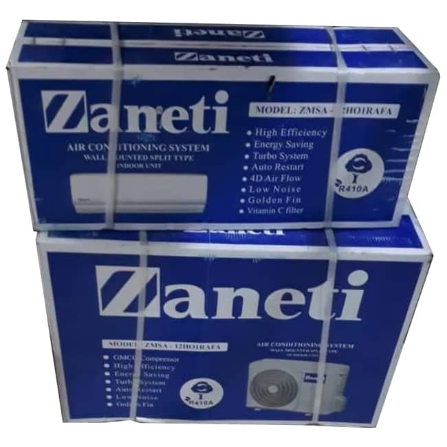 کولر گازی 18000 زانتی R410 دیجیتال دیواری ZMSA-18HO1R Zaneti T1
