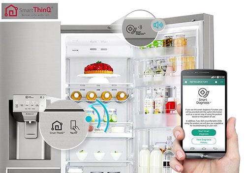  ساید ال جی 30 فوت GR-J257