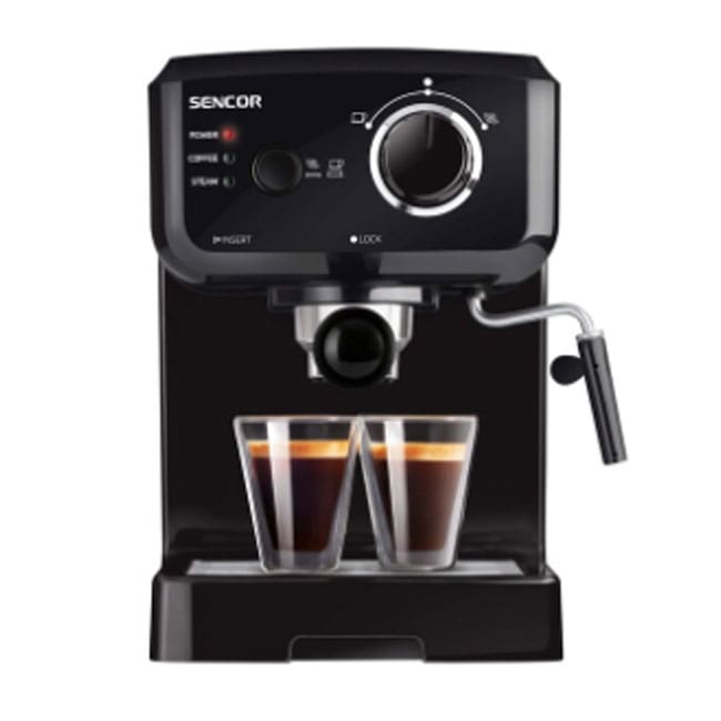دستگاه اسپرسو ساز سنکور 1140 وات Sencor SES-1710BK