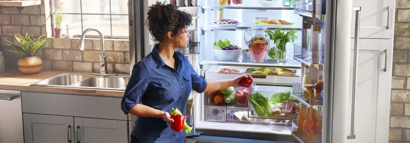 یخچال ساید بای ساید توربو 32 فوت SA-395BG