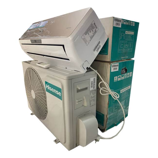 کولر گازی هایسنس 12000 کم مصرف گاز AS-12HR4SVDTF1 R410a