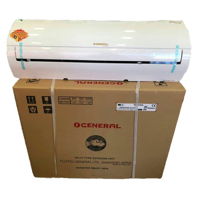 کولر گازی اجنرال اینورتر 30 هزار گاز R410 دیواری Ogeneral ASGS30LFCA