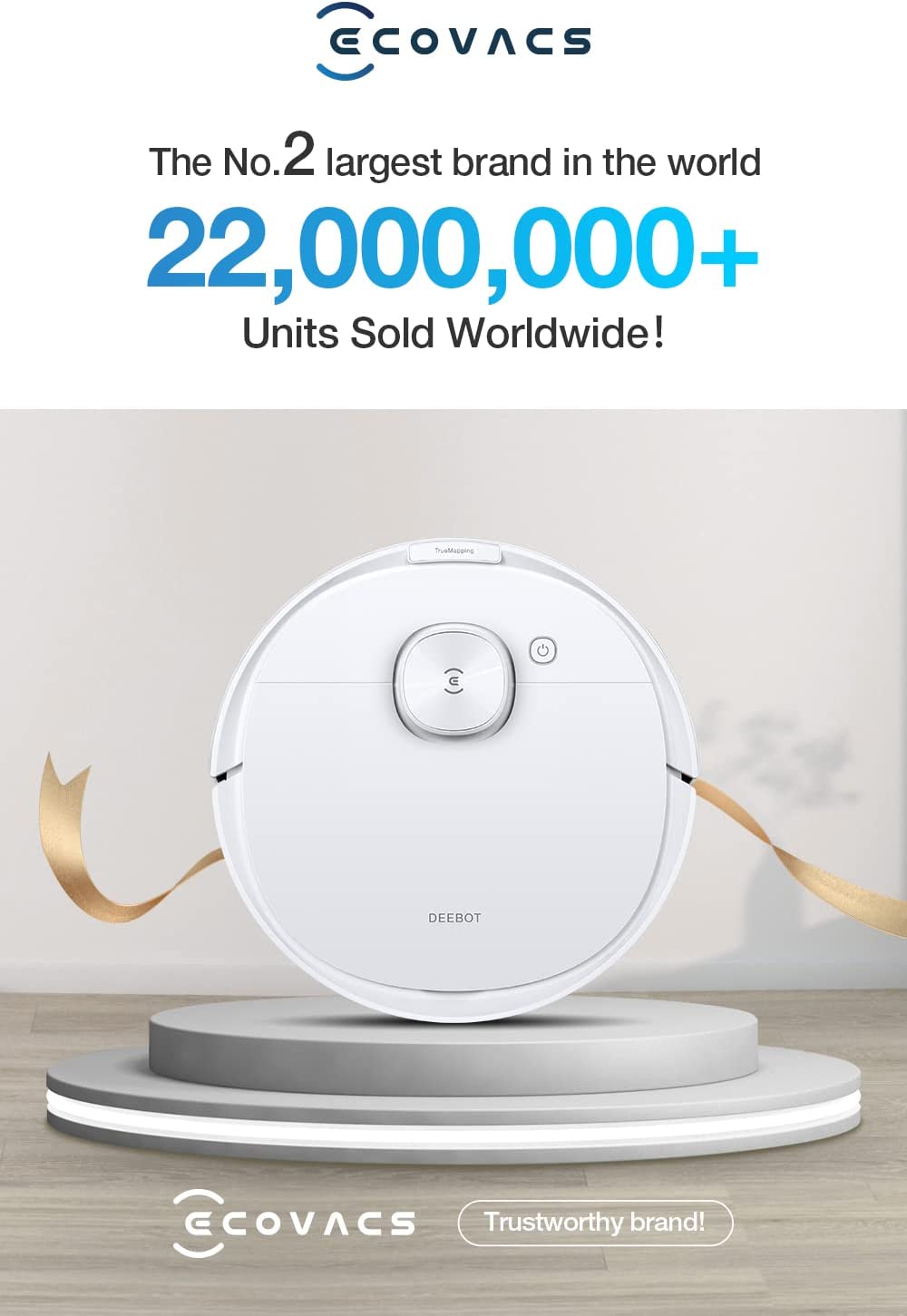 جارو برقی رباتیک مدل ‎ ECOVACS DEEBOT N8 DLN26-21EP