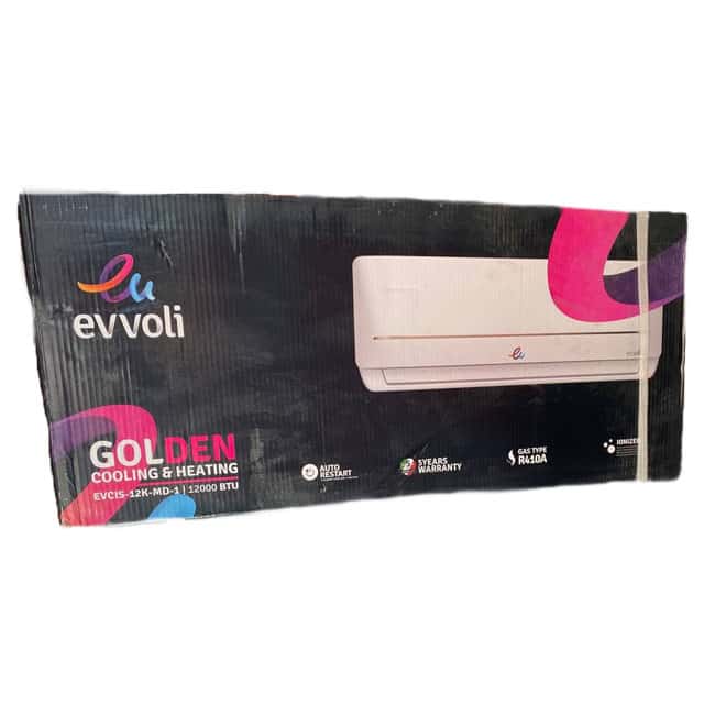 کولر گازی ایوولی خط طلایی R410 12000 EVVOLI EVCIS-12K-MD-1