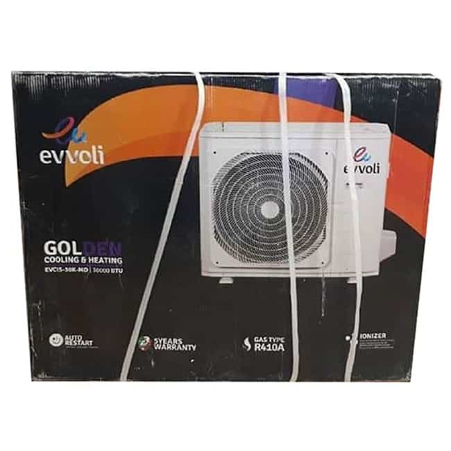 کولر گازی سرد ایوولی 24000 گاز R410a دیواری Evooli EVPIS24K-MD-1