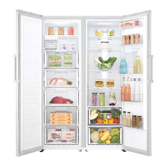 یخچال دوقلوی ال جی 40 فوت سفید LG F411-B414