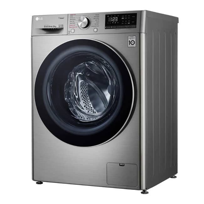 لباسشویی ال جی 9 کیلویی F4R5VYG2P بخارشور دار 2022