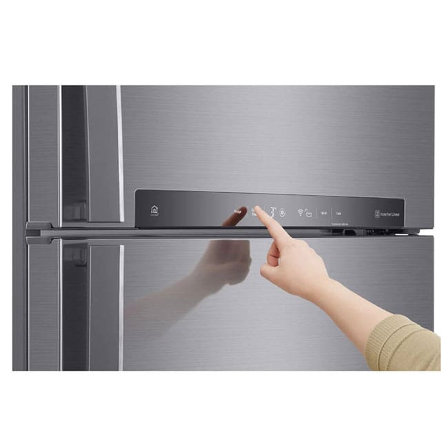 یخچال فریزر بالا ال جی 28 فوت بدون برفک LG F652