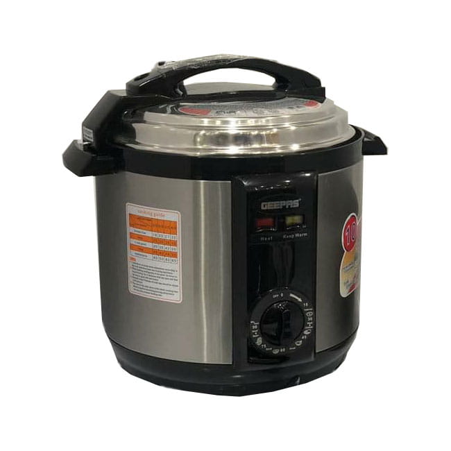 زودپز جی پاس برقی 1000 وات 6 لیتری GPC307-6L Geepas
