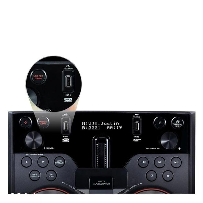 سیستم صوتی خانگی ال جی 1000 وات OK75 LG XBOOM