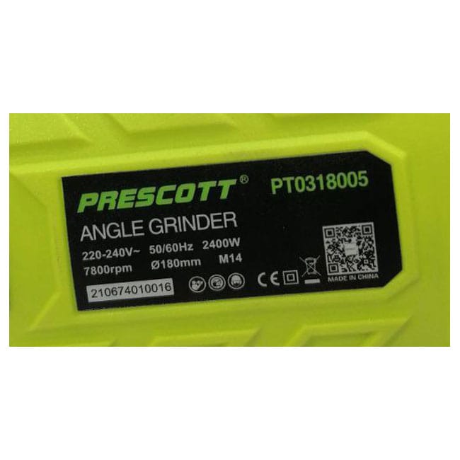 سنگ فرز پریسکوت 2400 وات 7800 دور Prescott PT0318005