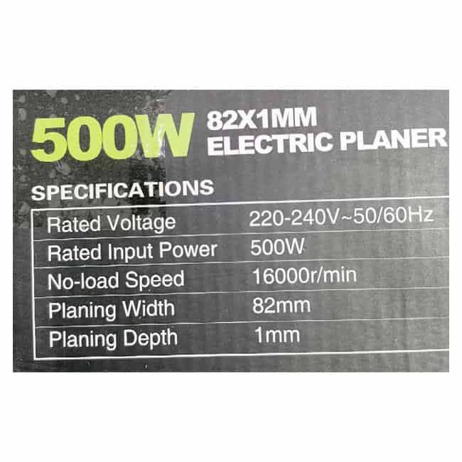 رنده برقی پریسکوت 500 وات 16000 دور Periscot PT1608202