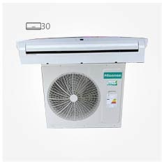 کولر گازی هایسنس 30000 سرد و گرم 2022 QAS-30HT