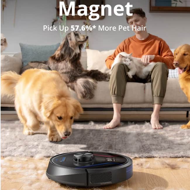 جارو رباتیک هوشمند با ناوبری لیزری iPath یوفیو eufy RoboVac X8