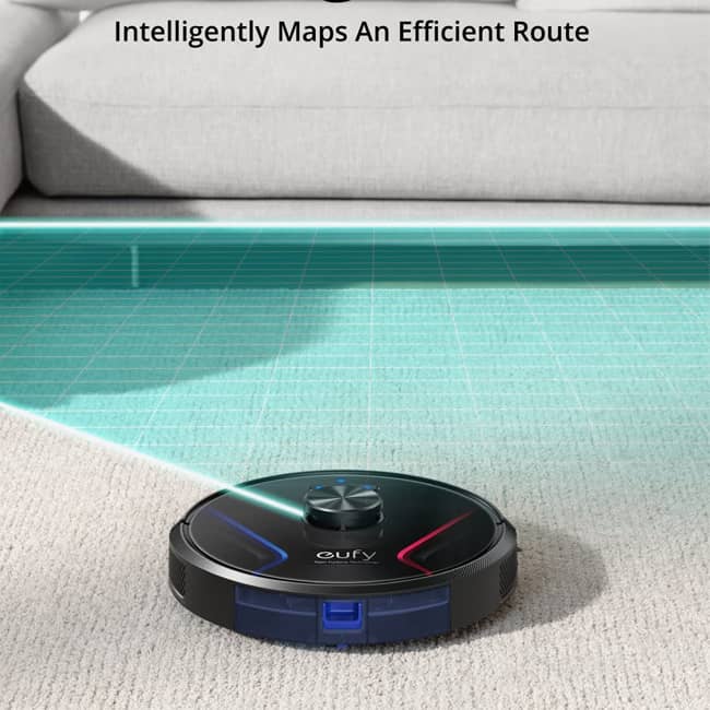 جارو رباتیک هوشمند با ناوبری لیزری iPath یوفیو eufy RoboVac X8