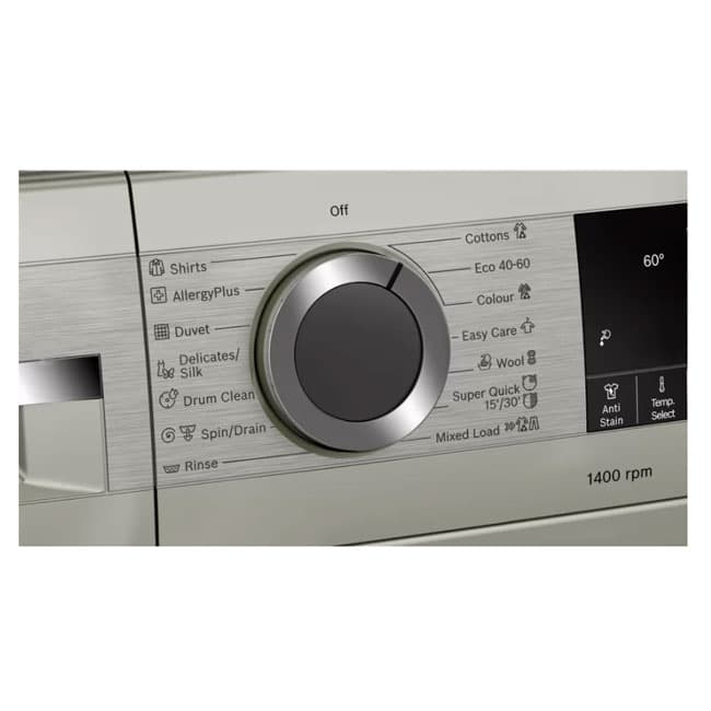 لباسشویی 10 کیلویی بوش 1400 دور در دقیقه WGA254XVME