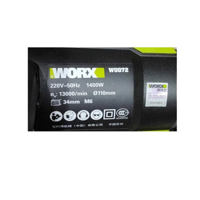 شیار زن ورکس 1400 وات سرعت 13000 دور Worx Slotter Saw WU072
