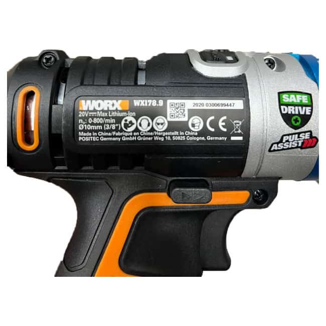 دریل شارژی ورکس 800 دور در دقیقه Worx WX178.9