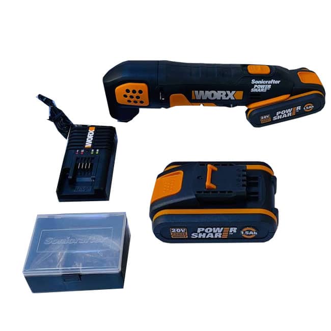 سنگ فرز همه کاره ورکس 20 ولت WORX WX682 ANGEL GPINDER