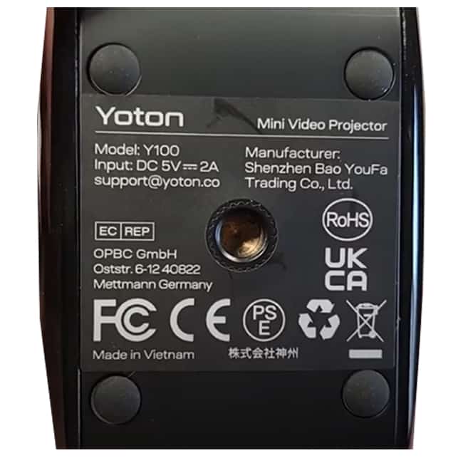 مینی ویدئو پروژکتور یوتون مدل Y100
